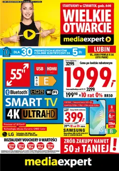 Pogląd oferty "Mediaexpert promocje - Wielkie otwarcie Lubin" - ważna od 22.10.2026