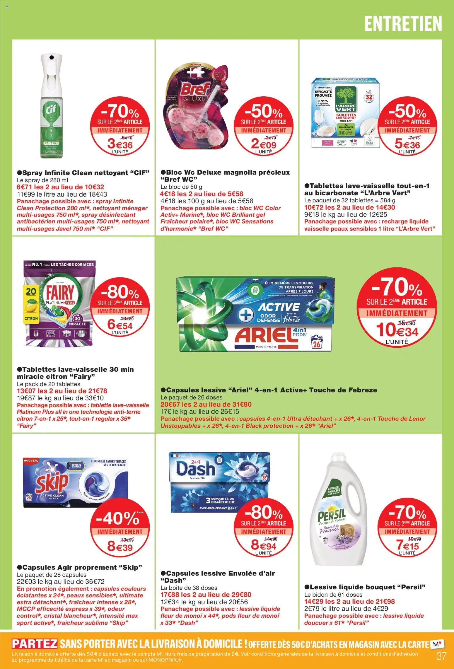 {H1} | Page: 37 | Produits: Tablette, Persil, Lessive Liquide, Lessive