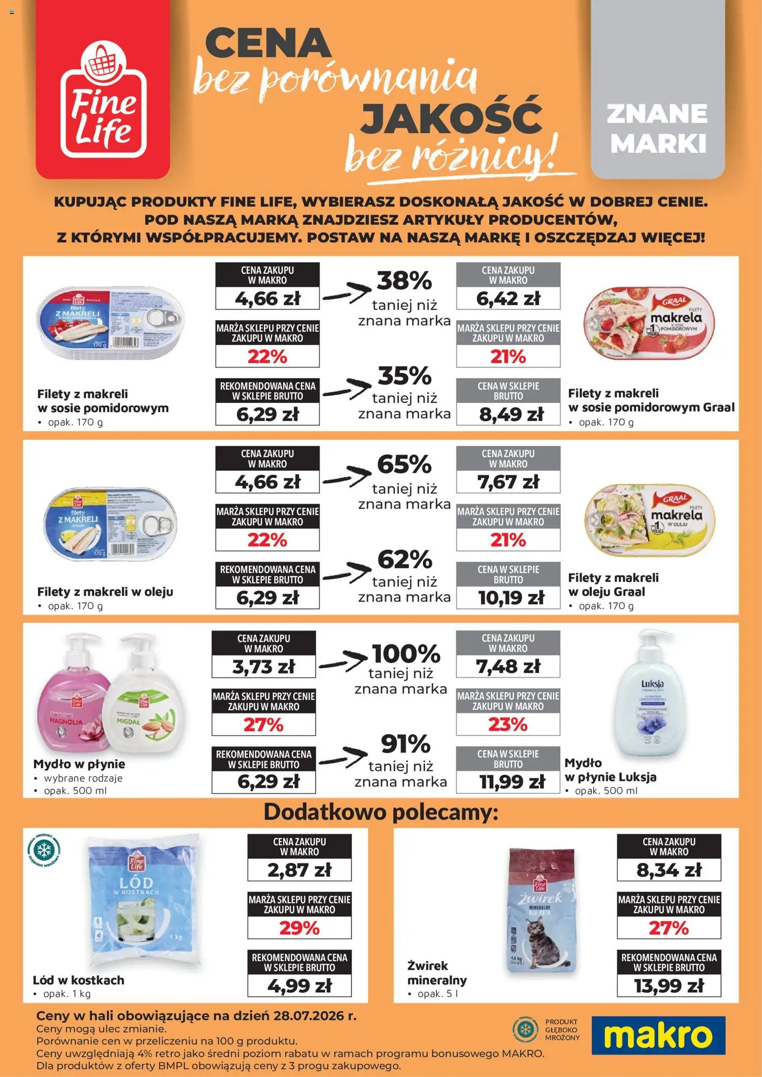 Makro gazetka - Fine Life od 01.02.2026 | Strona: 5 | Produkty: Śliwka nałęczowska, Tortilla, Śliwki, Chleb