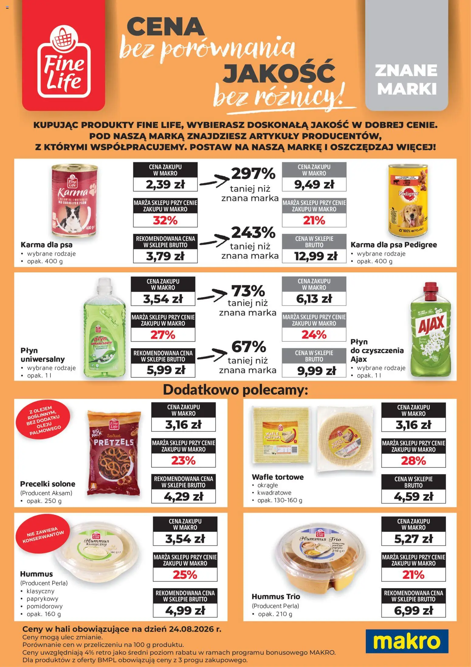 Makro gazetka - Fine Life od 01.02.2026 | Strona: 5 | Produkty: Śliwka nałęczowska, Tortilla, Śliwki, Chleb