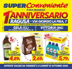 Anteprima del volantino SuperConveniente volantino Gela, Vittoria valido a partire dal 02/10/2026