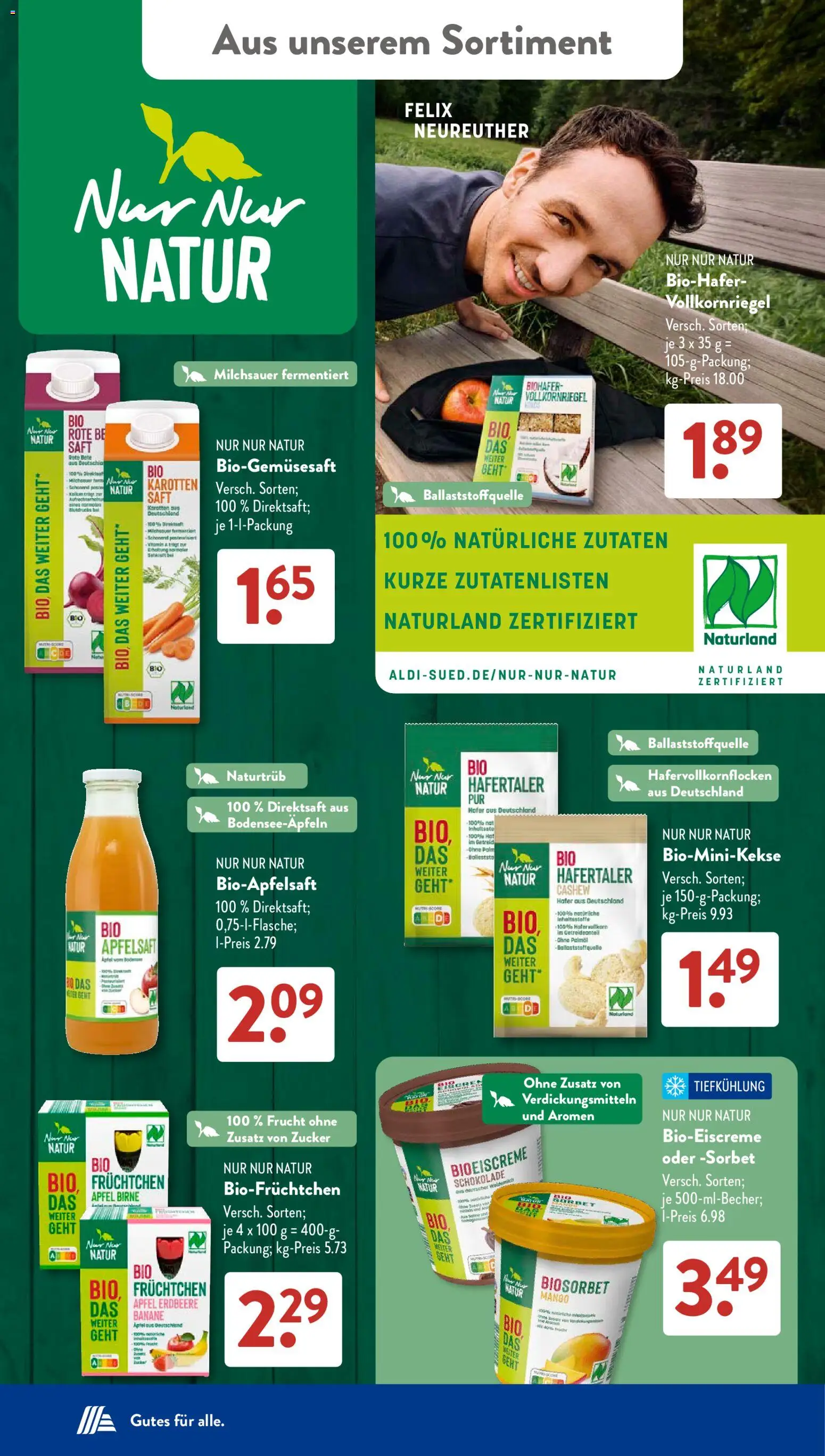 Aldi Süd Prospekt – gültig ab 10.08.2026 | Seite: 27 | Produkte: Schokolade, Äpfel, Apfelsaft, Birne