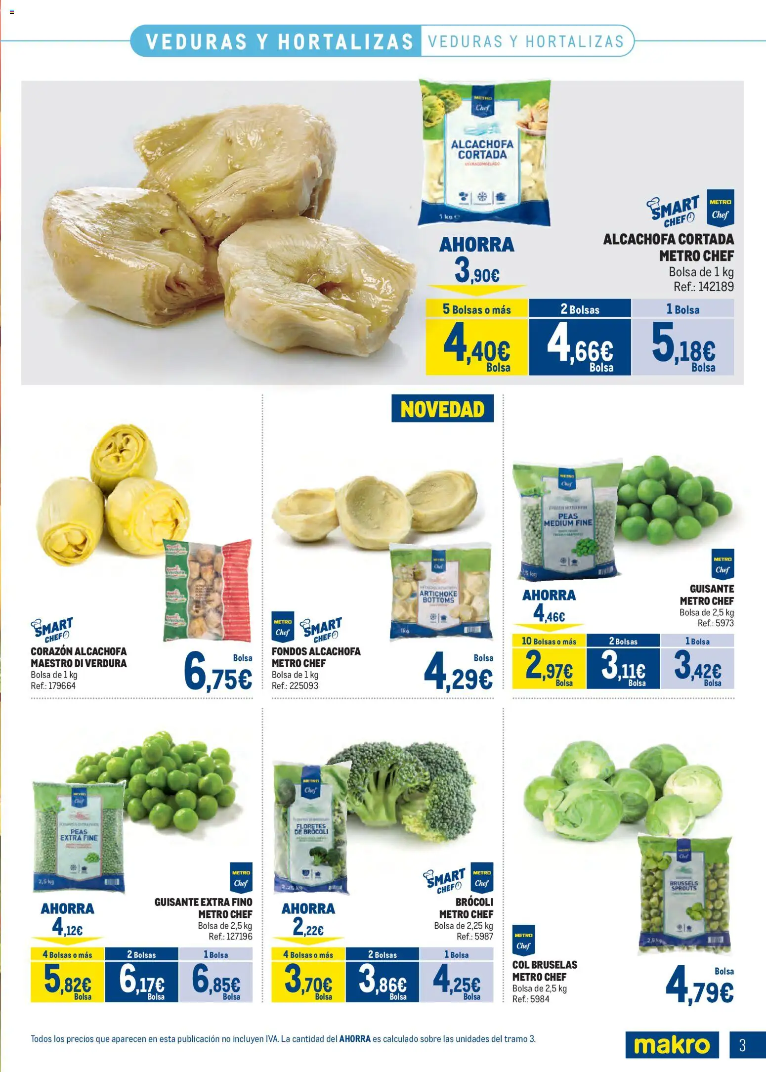 Makro Congelados Levante 2 │ válido desde el 04.05.2026 | Página: 3 | Productos: Σφουγγαρίστρα, Bolsa