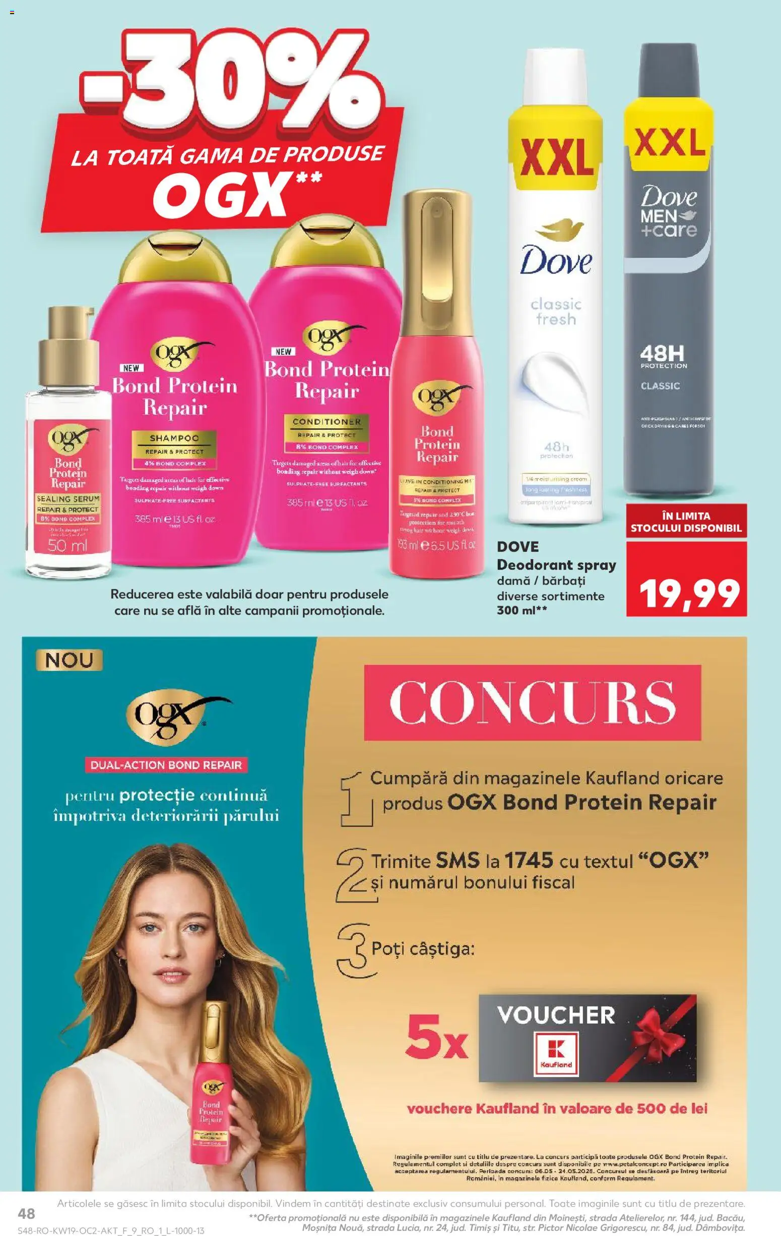 Kaufland RO akciós ujság - amely érvényes a következő dátumtól: 06.05.2026 | Oldal: 48 | Termékek: Protein
