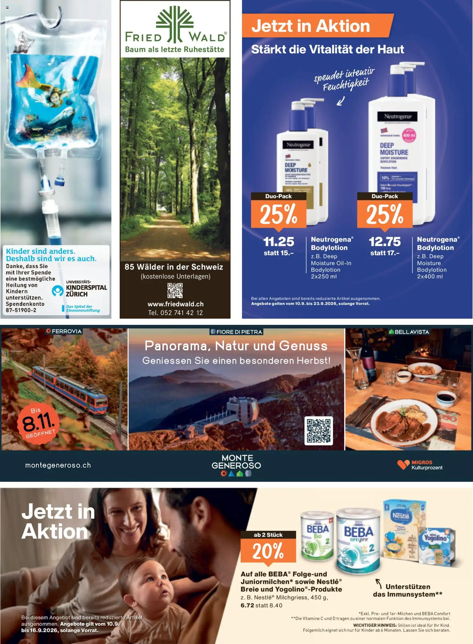 Migros aktionen Magazin – gültig ab 09.09.2026 | Seite: 60