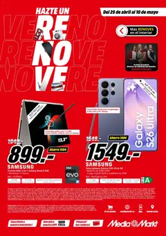 Vista previa Media Markt folleto válido desde el 29.04.2026 | Página: 36