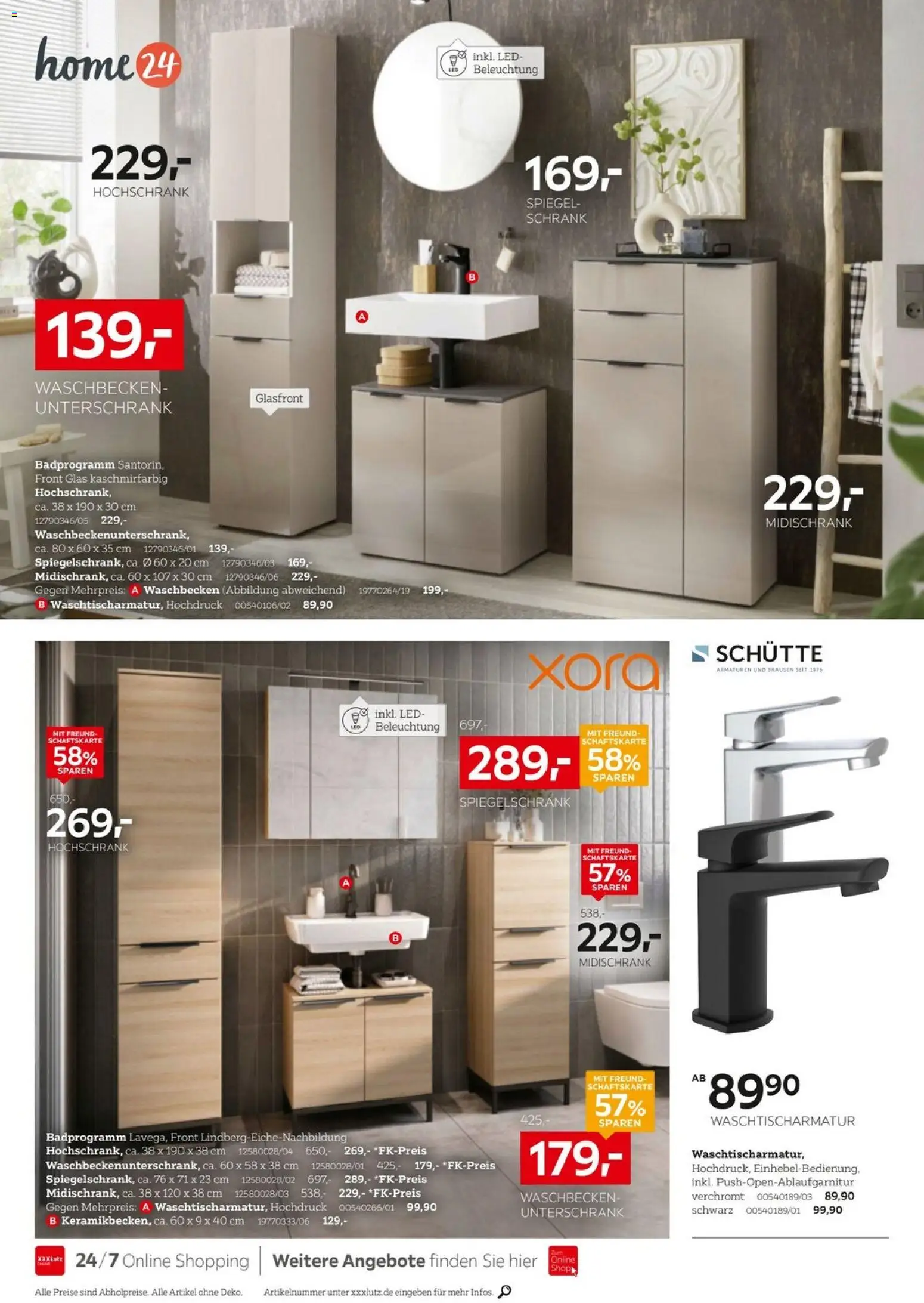 XXXLutz Badezimmer-Testerinnen und -Tester gesucht – gültig ab 25.07.2026 | Seite: 6 | Produkte: Schrank, Spiegel, Spiegelschrank, Midischrank