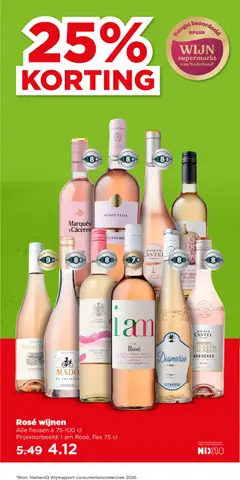 Plus folder week 22 - Voorbeeld van een folder van Plus, geldig van 27-05-2026 | Pagina: 28 | Producten: Wijn, Fles, La, Fruit