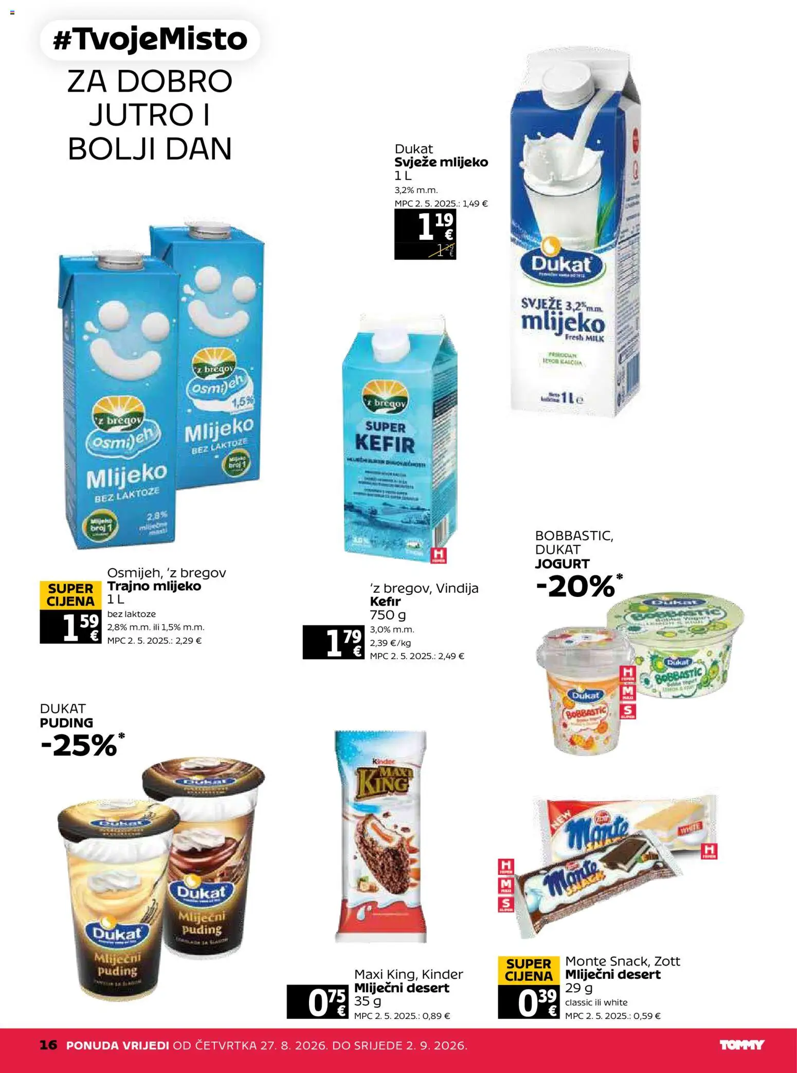 Tommy katalog | vrijedi od 27.08.2026 | Stranica: 16
