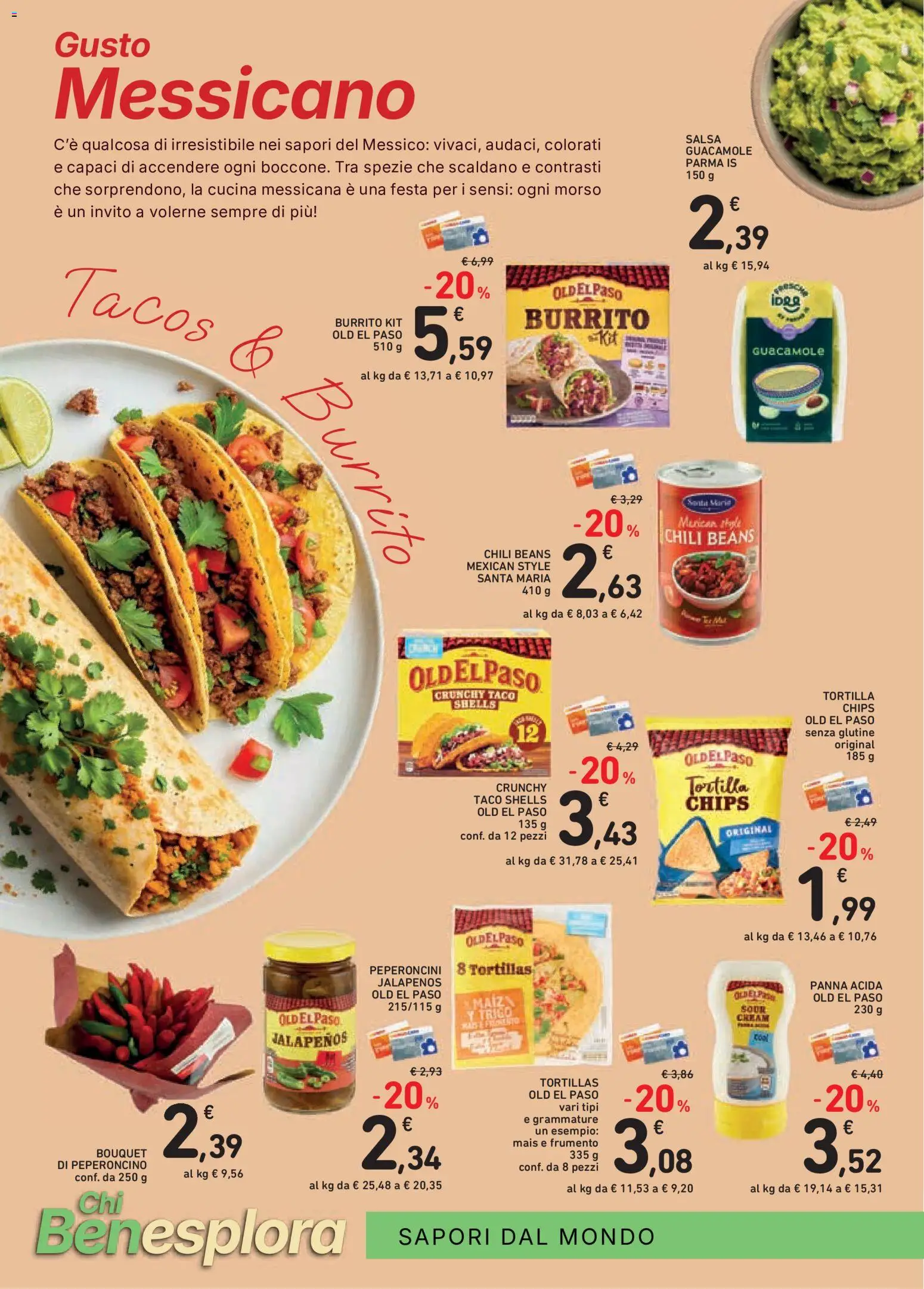 Volantino Conad del 12/08/2026 | Pagina: 10 | Prodotti: Spezie, Salsa, Tortillas, Mais