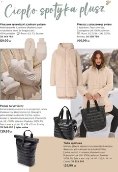 Pogląd oferty "Tchibo promocje" - ważna od 03.11.2026 | Strona: 9 | Produkty: Płaszcz, Rękawiczki, Torba, Torba sportowa