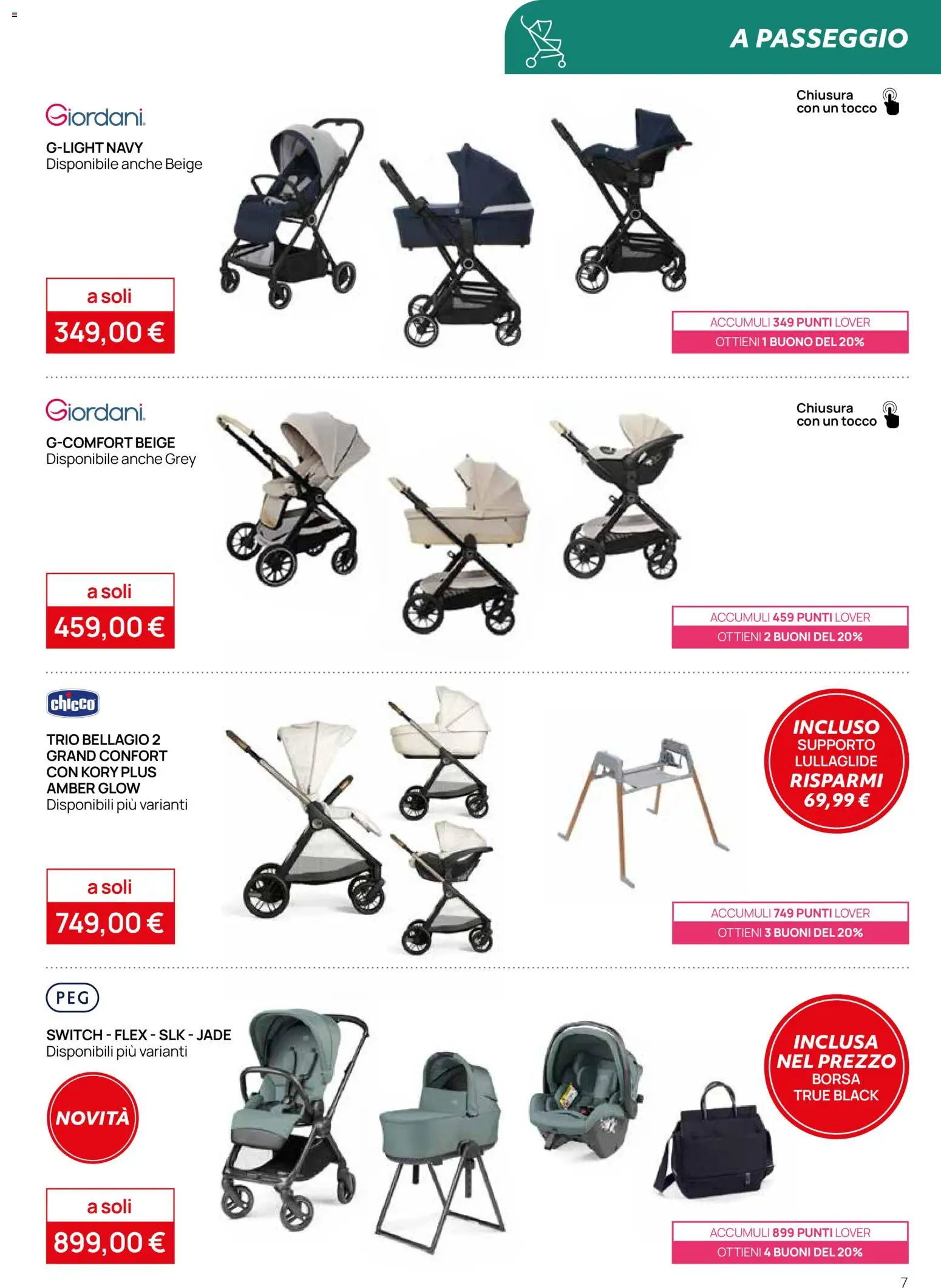 Volantino Prenatal del 12.03.2026 | Pagina: 7 | Prodotti: Borsa