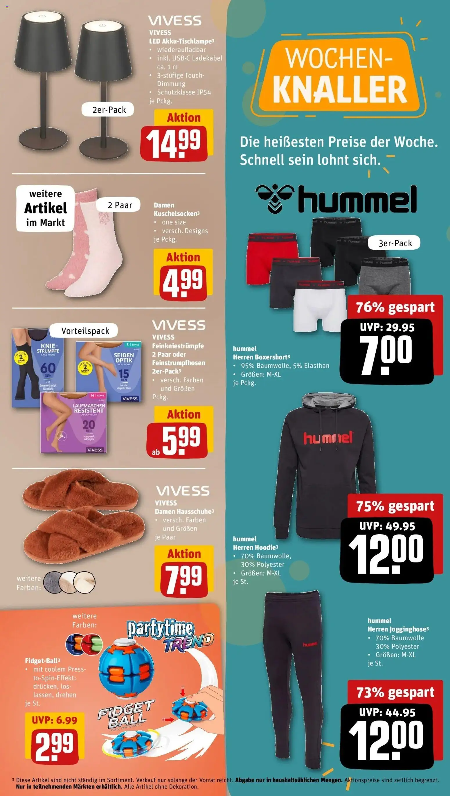 REWE Prospekt ab 21.09.2026 zum Blättern » Angebote | Seite: 39 | Produkte: Strümpfe, Ladekabel