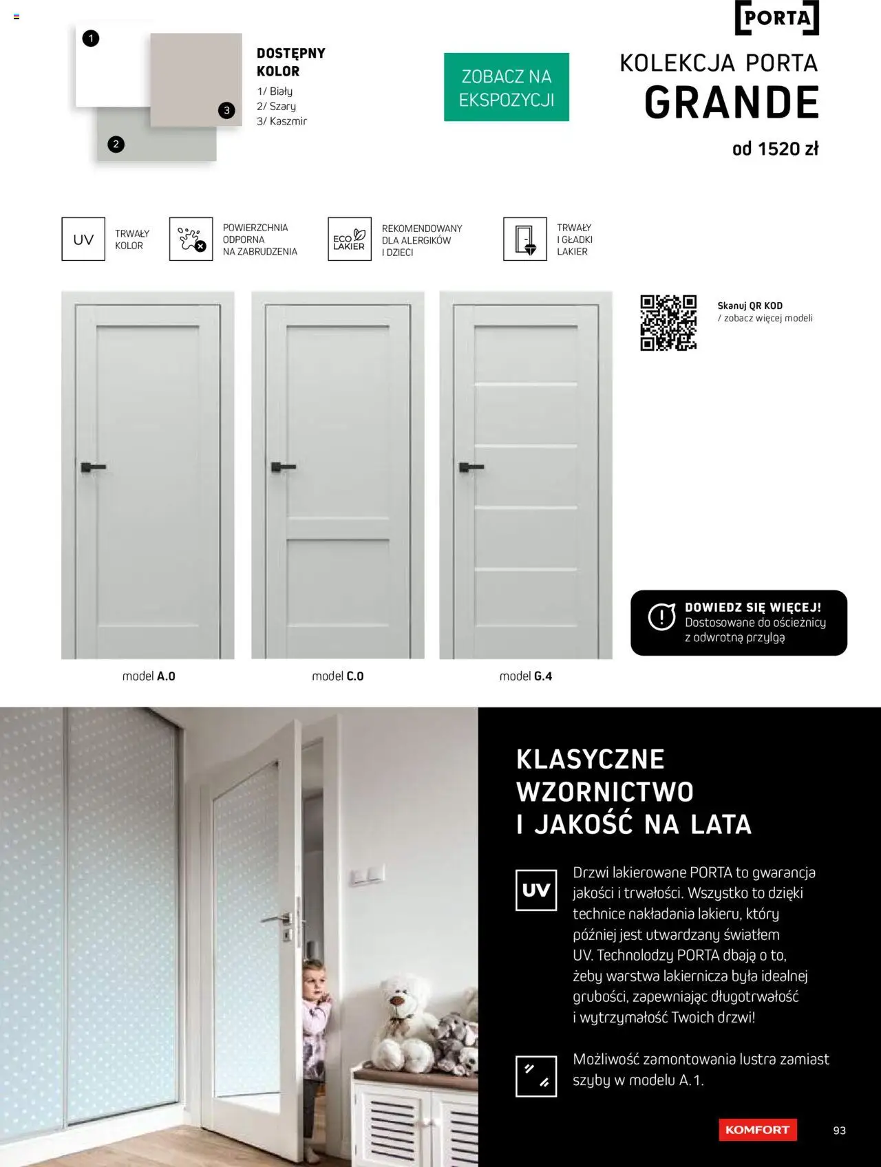 Komfort Gazetka - Katalog Podłogi I Drzwi od 26.06.2024 | Strona: 93
