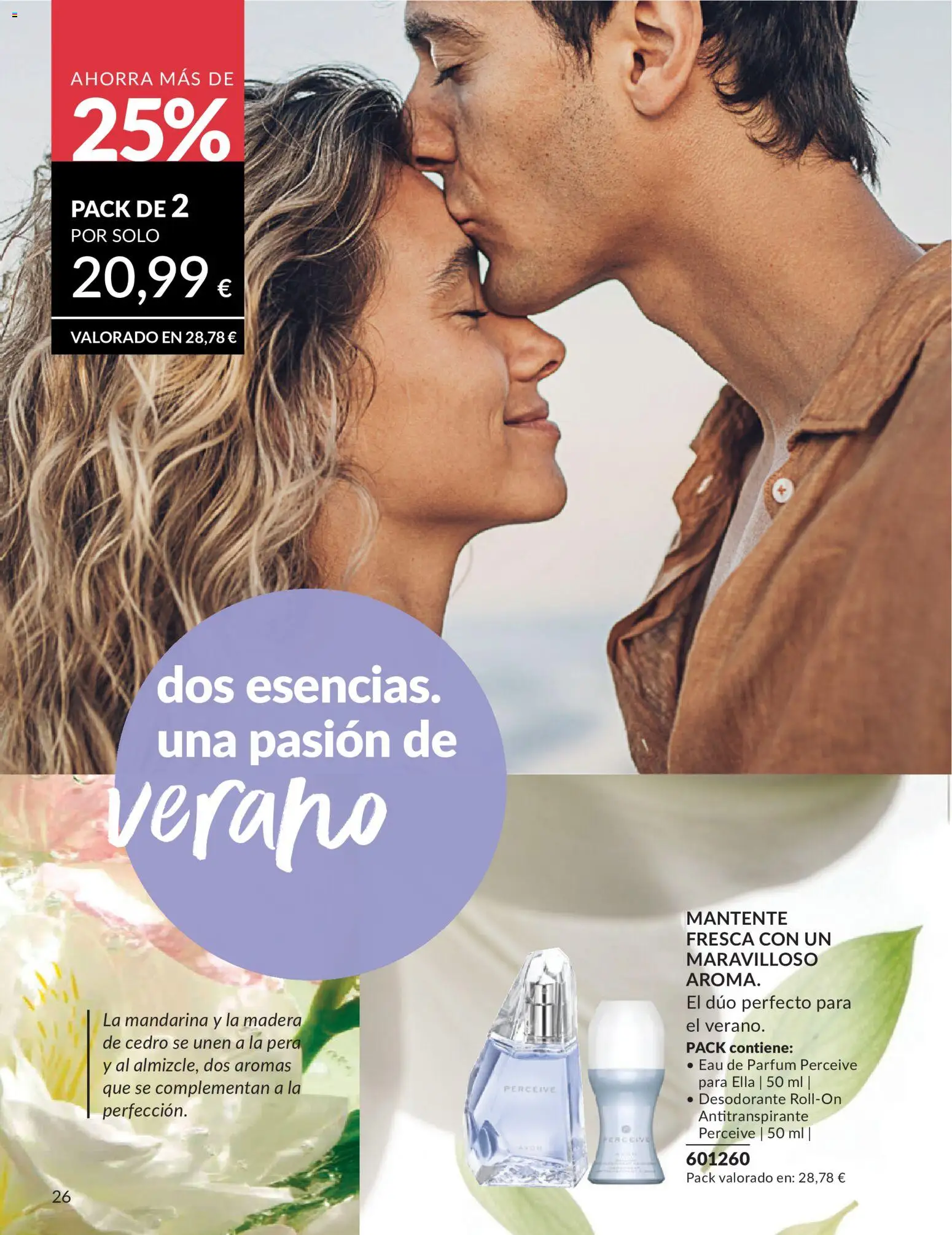 Catálogo AVON campaña 6 │ válido desde el 01.06.2026 | Página: 26 | Productos: Desodorante, Antitranspirante, Eau de parfum