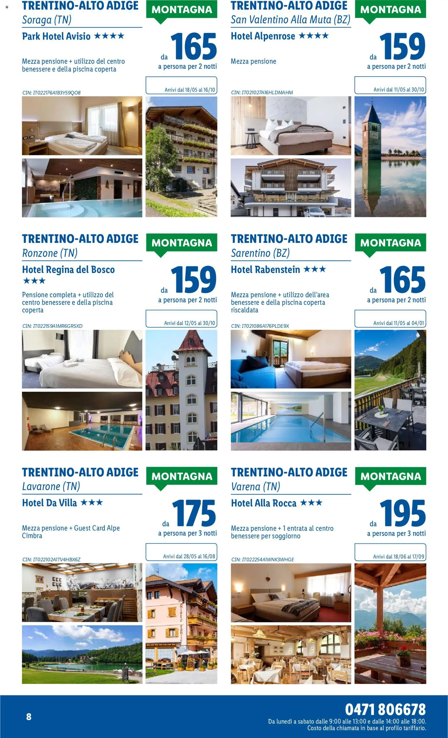 Volantino Lidl del 30.04.2026 | Pagina: 8 | Prodotti: Piscina, Coperta