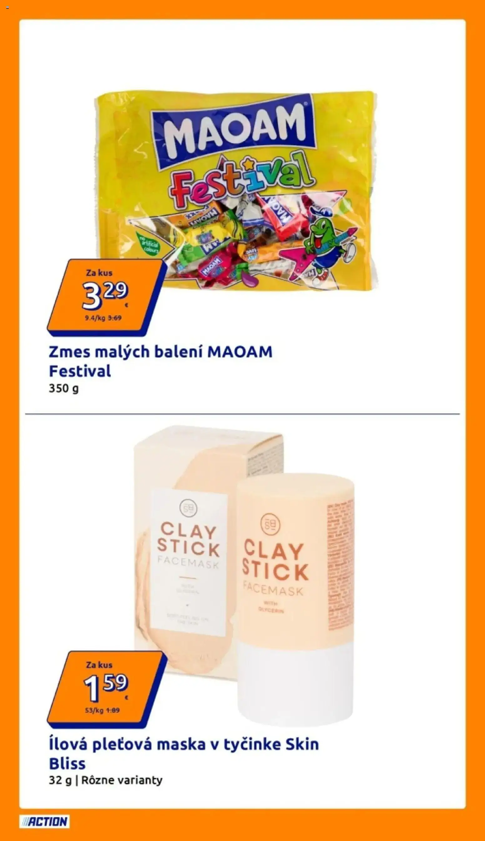 Nové Action akcie – leták je platný od 12.08.2026 | Strana: 21 | Produkty: Maska