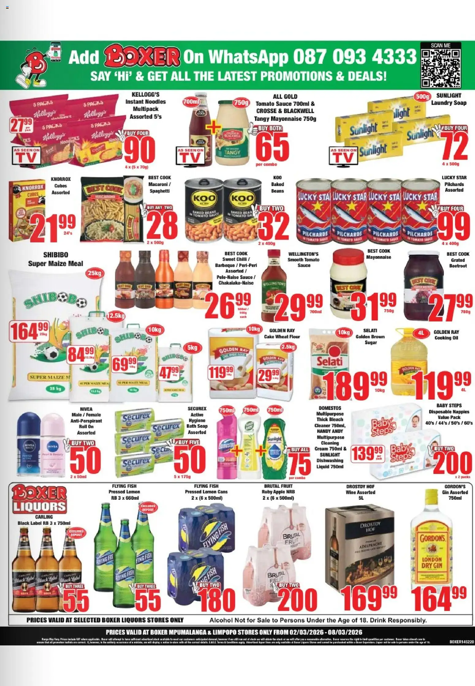 Boxer - Limpopo, Mpumalanga - Weekly Specials (02/03/2026 - 08/03/2026 ...