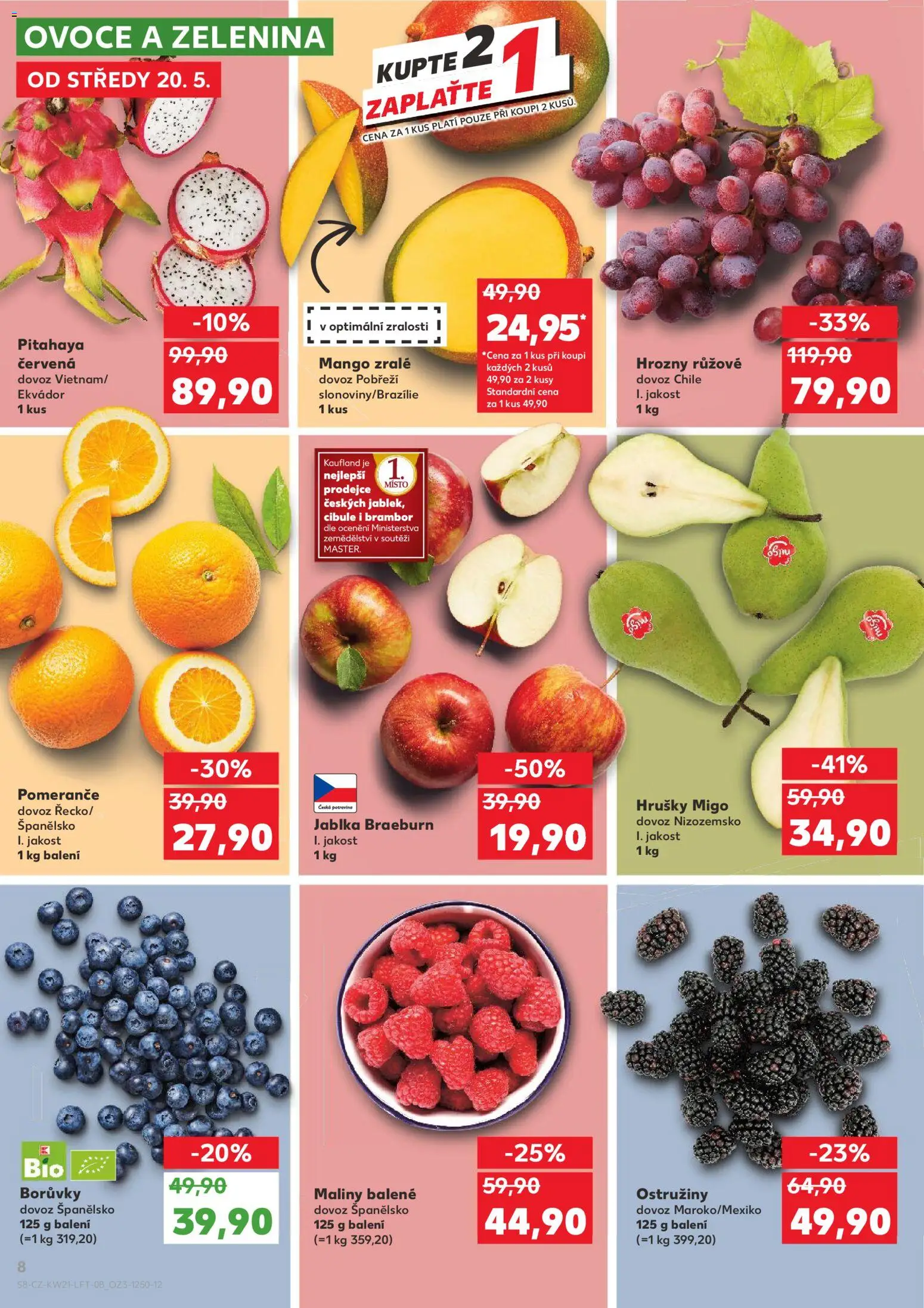 Kaufland leták - Liberec od 20.05.2026 | Strana: 8