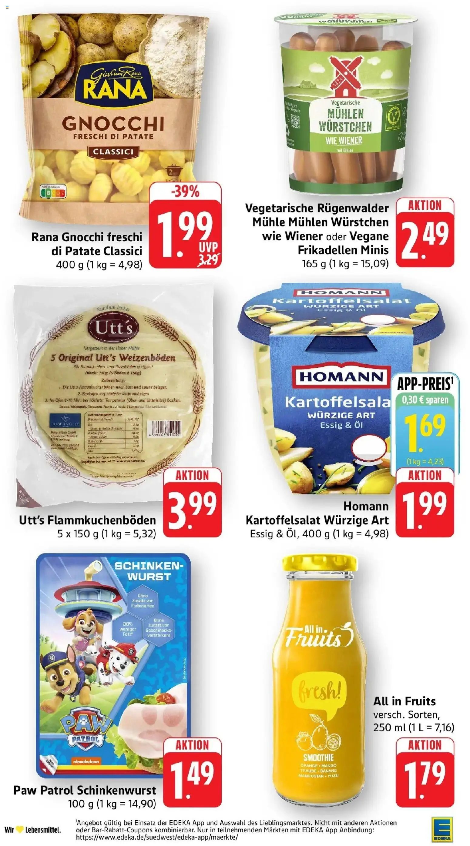 Edeka Prospekt Ulm-Lehr – gültig ab 01.06.2026 | Seite: 18 | Produkte: Ofen, Mühle, Essig, Mango