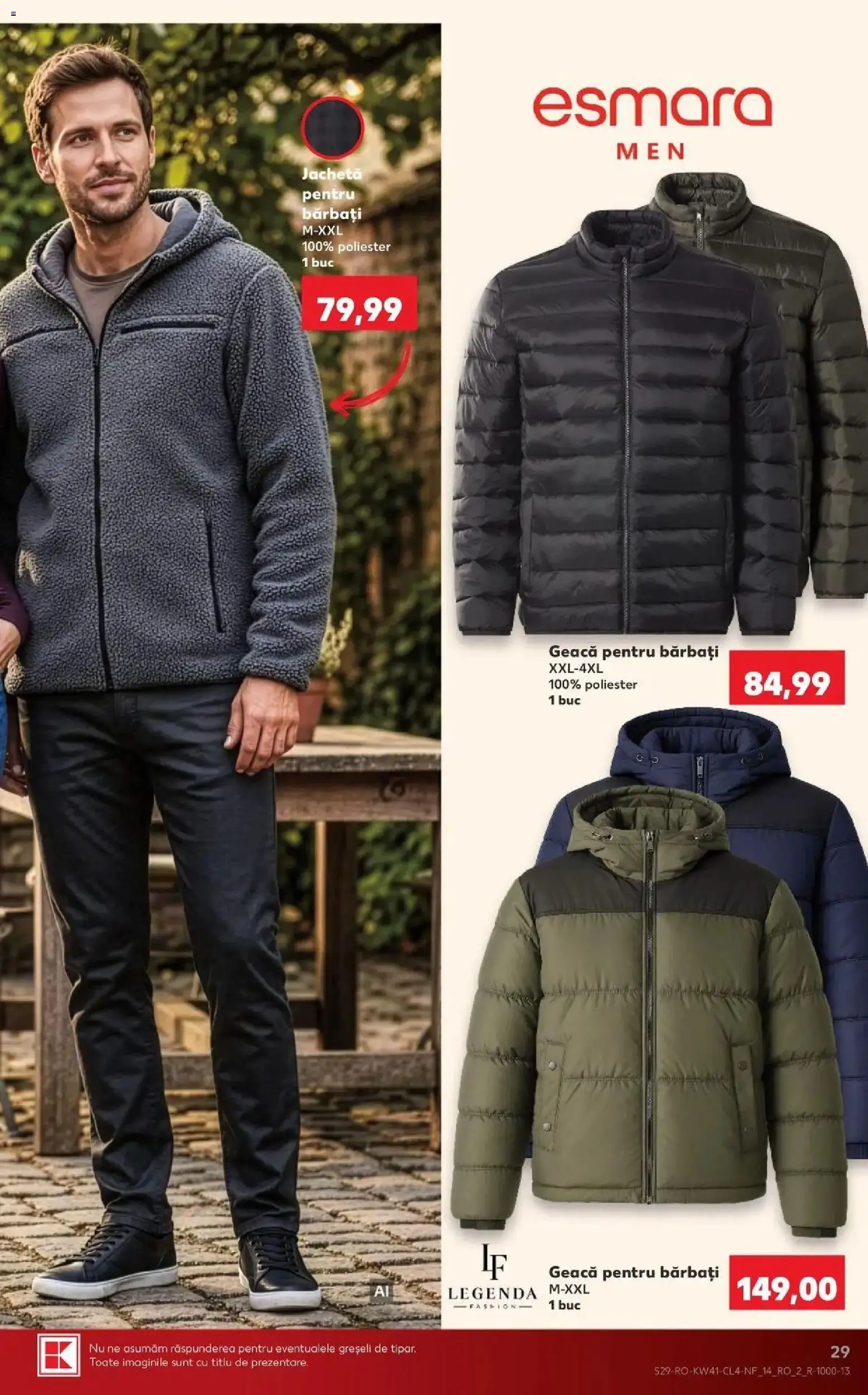 Kaufland Alba Iulia 07.10.2026 - Revista si Oferta | Pagină: 29 | Produse: Jachetă, Geacă