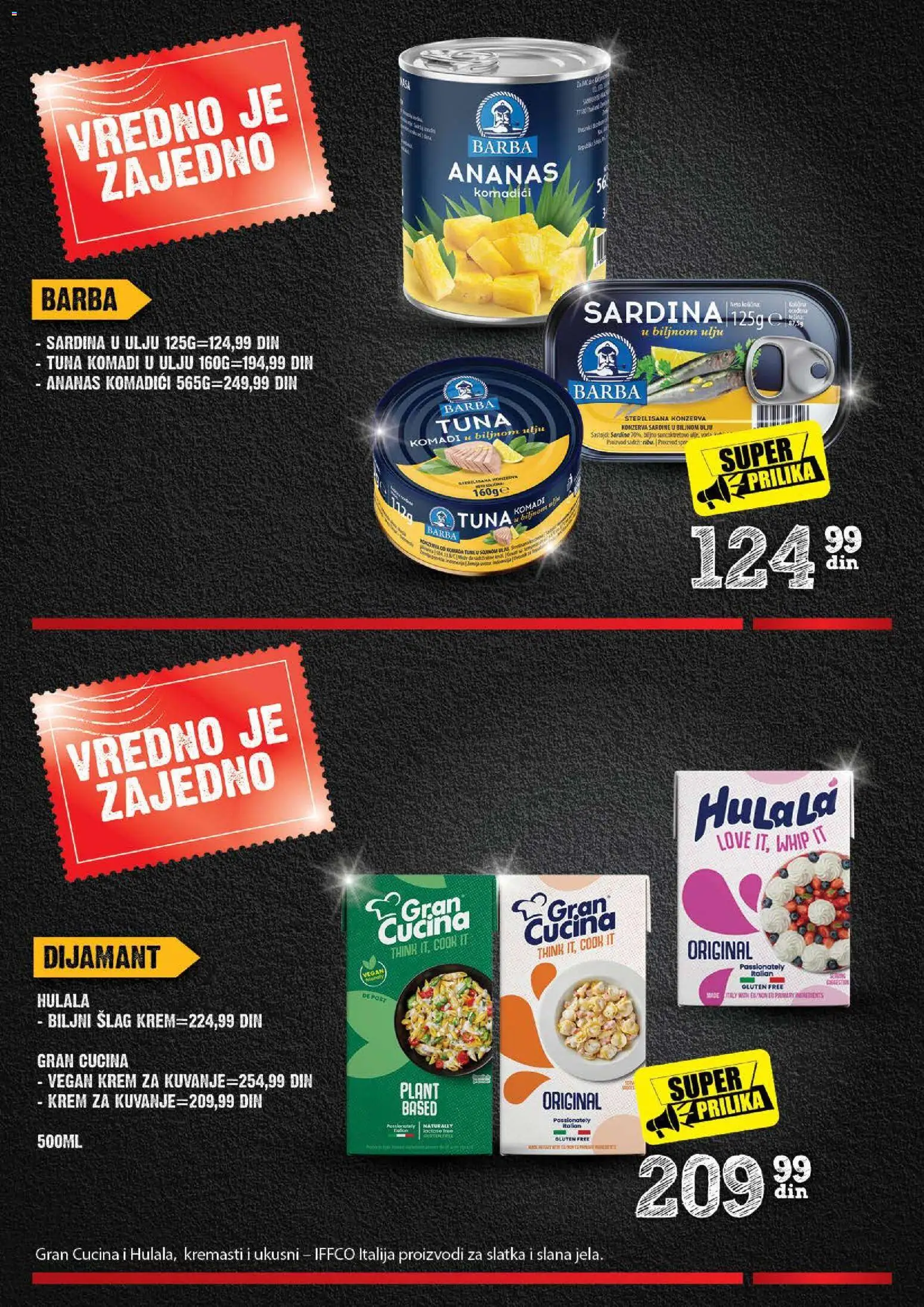 Idea katalog - važi od 26.10.2026 | Strana: 9 | Proizvode: Ananas, Tuna, Sardine, Sardina