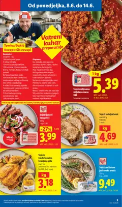 Lidl Katalog - Pregled kataloga iz trgovine Lidl, vrijedi od 08.06.2026 | Stranica: 3