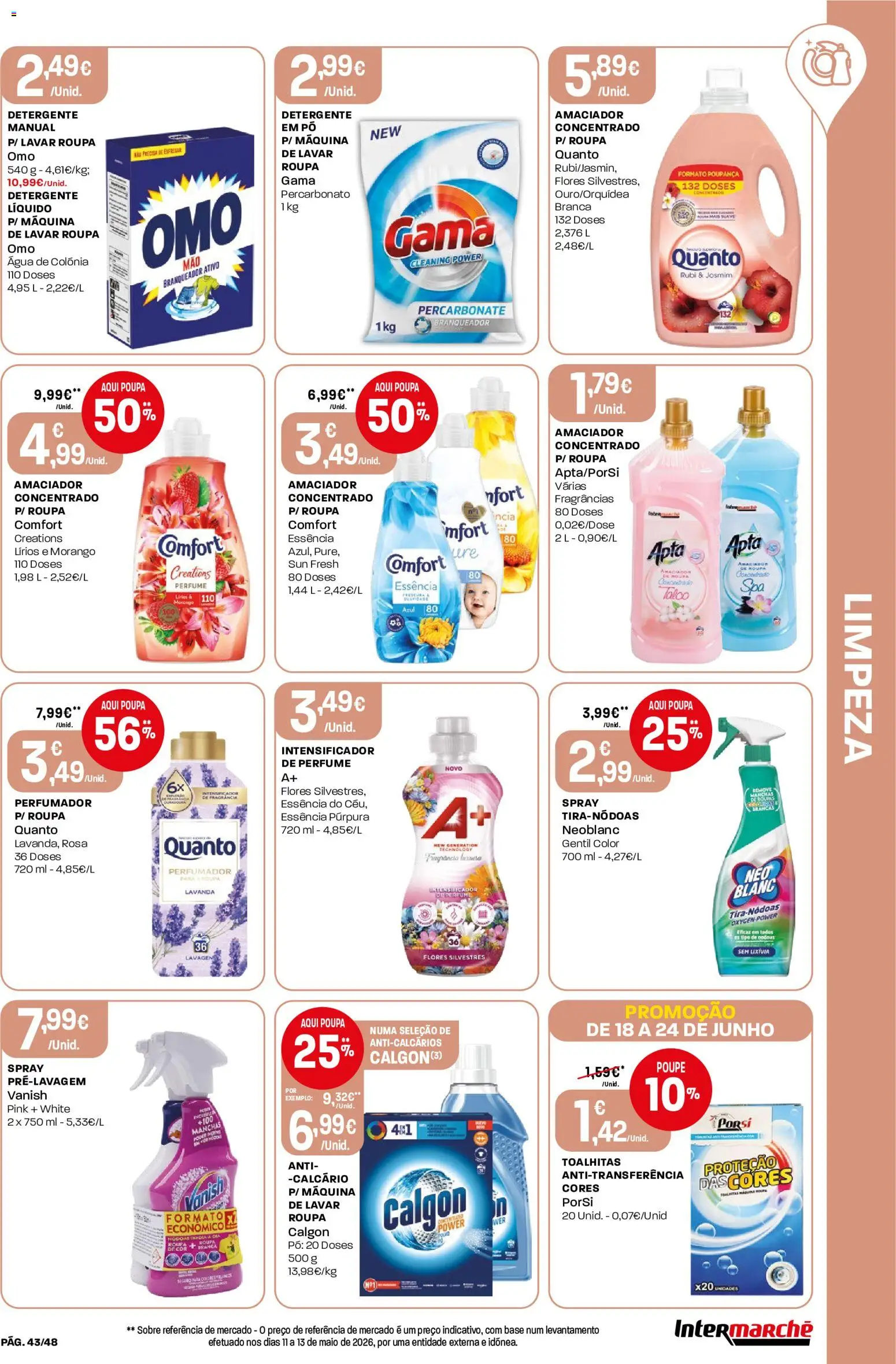 Intermarché folheto │ válido de 18.06.2026 | Página: 43