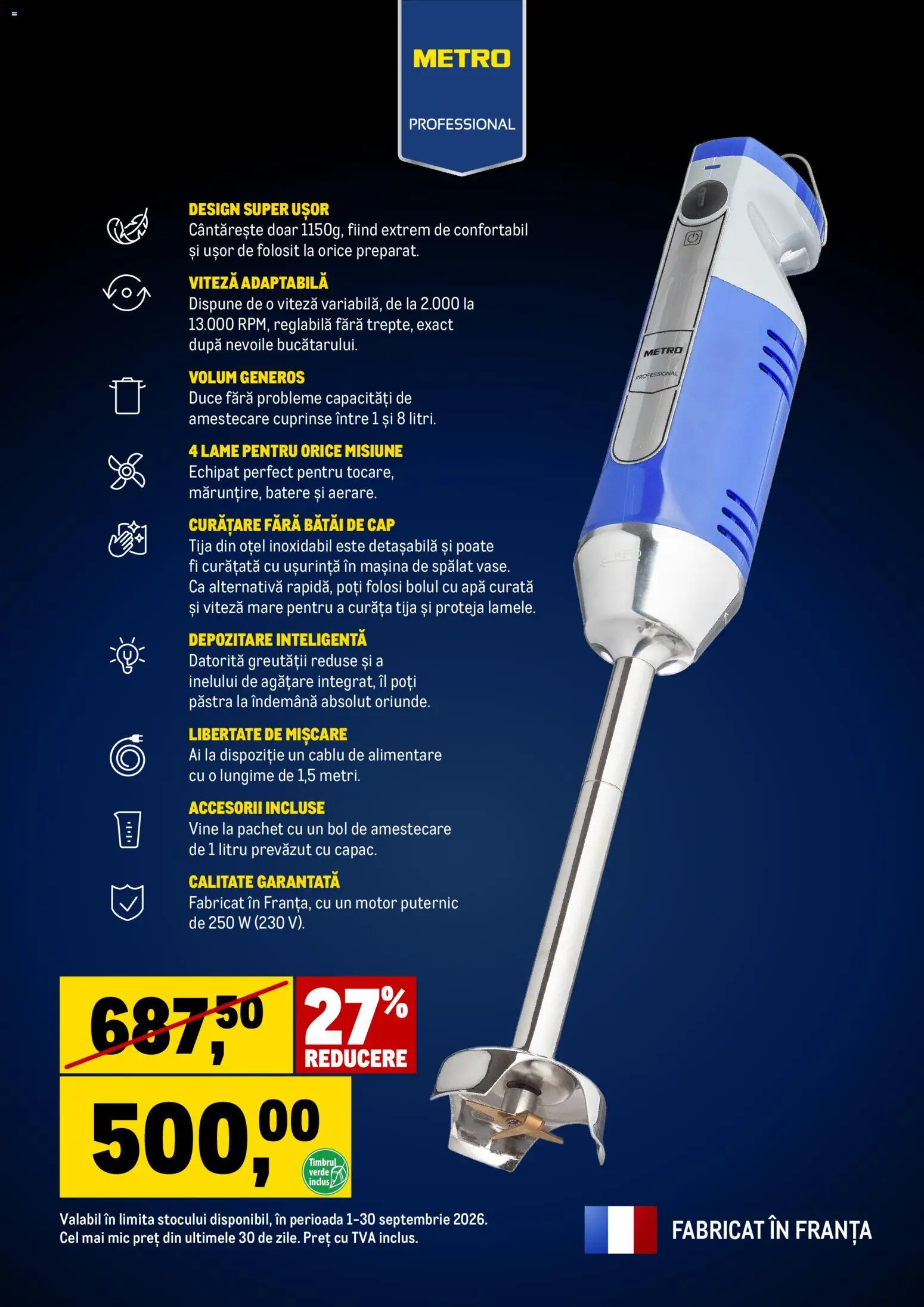 Noul catalog Metro – valabil de la 01.09.2026 | Pagină: 2 | Produse: Bol, Absolut, Apă, Depozitare
