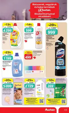 Auchan akciós újság Szolnok - amely érvényes a következő dátumtól: 2026.10.08. | Oldal: 43