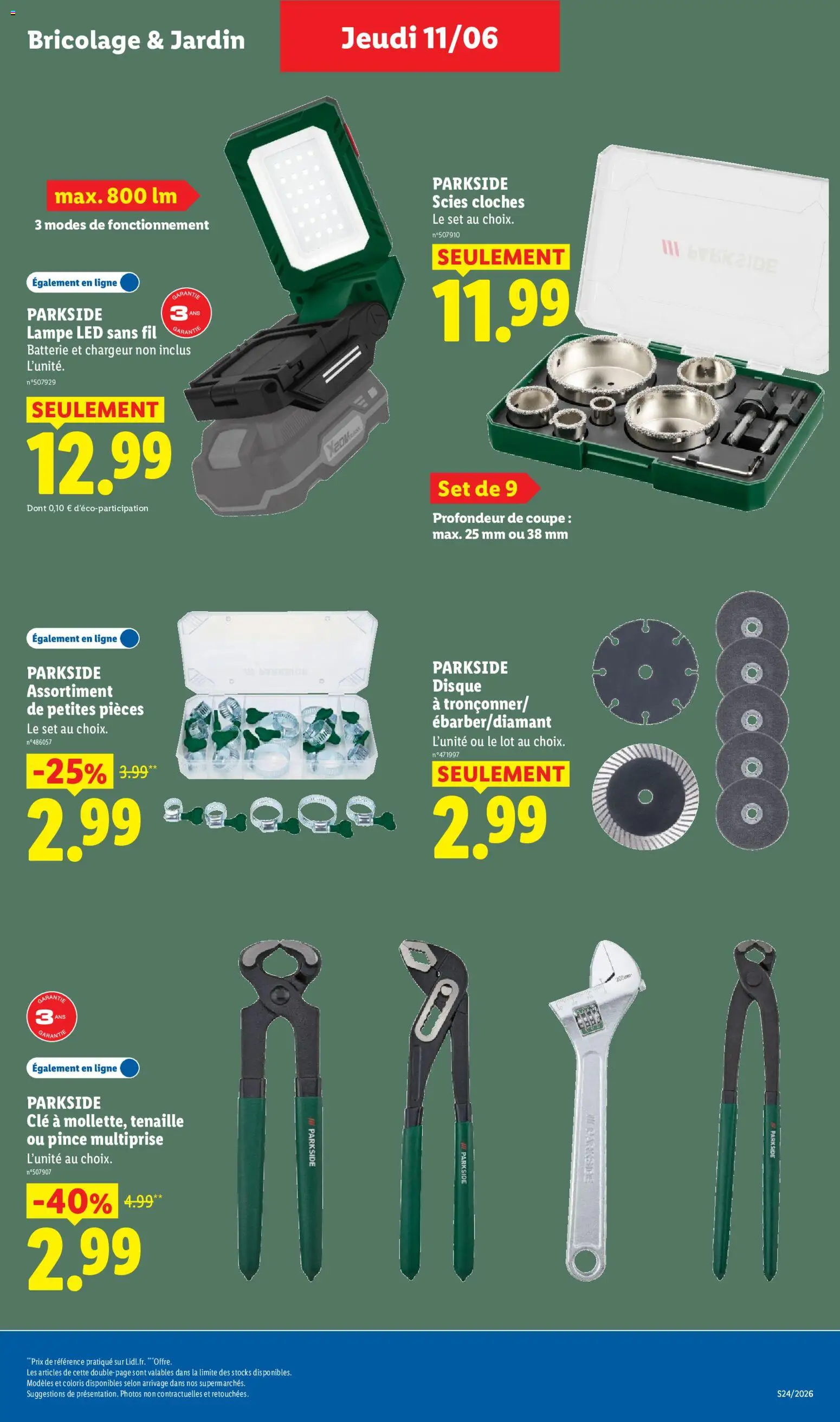 {H1} | Page: 31 | Produits: Clé, lampe LED, Batterie, Lampe