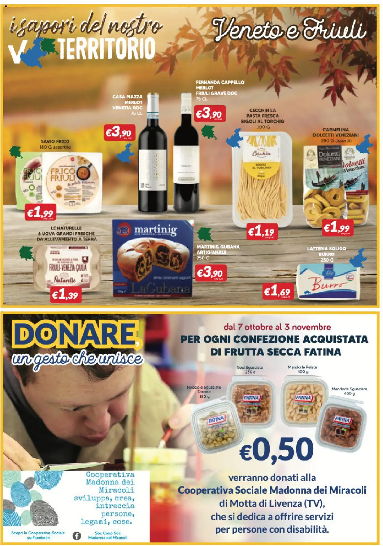 Volantino Visotto del 07/10/2026 | Pagina: 8 | Prodotti: Frutta secca, Frutta, Noci, Terra