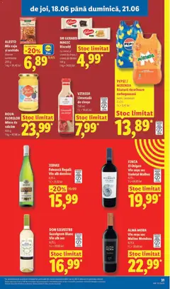 Ofertele Lidl valabile de la 15.06.2026 | Pagină: 31 | Produse: Sıcak su torbası, Suc, Cacao, Biscuiți