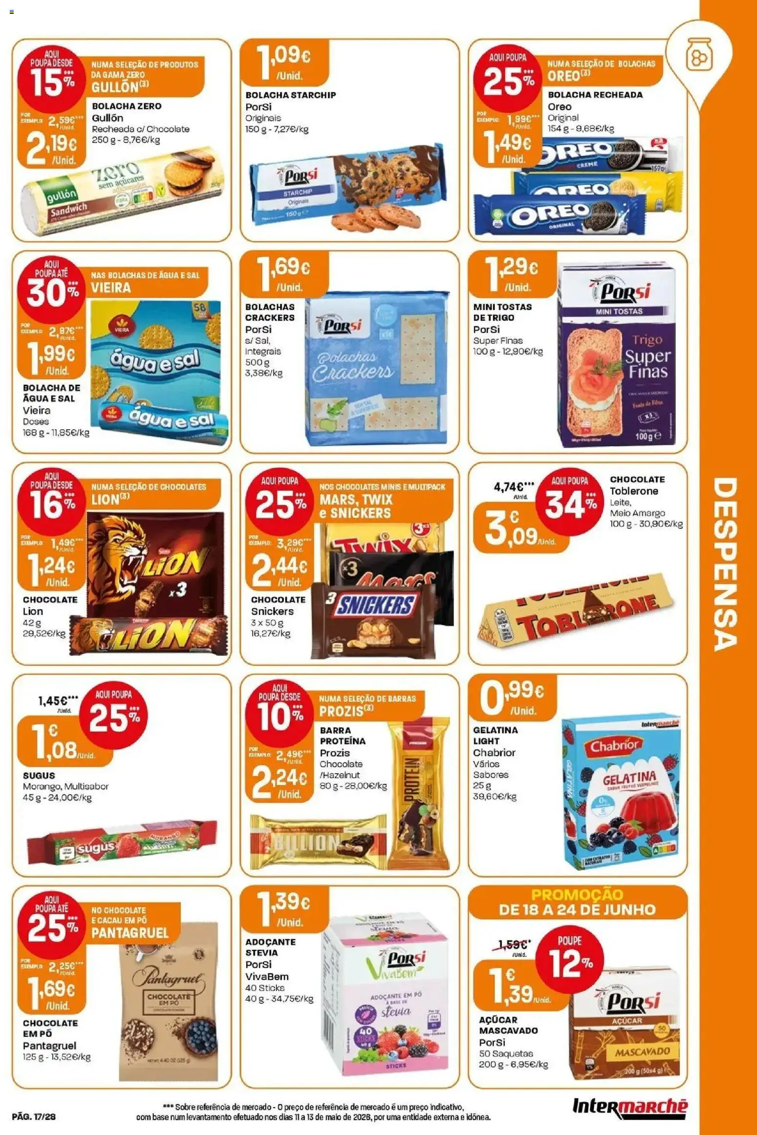 Intermarché - Isto é que são preços BAIXOS │ válido de 18.06.2026 | Página: 17