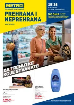 Metro katalog - pregled Metro kataloga - važi od 20.08.2026
