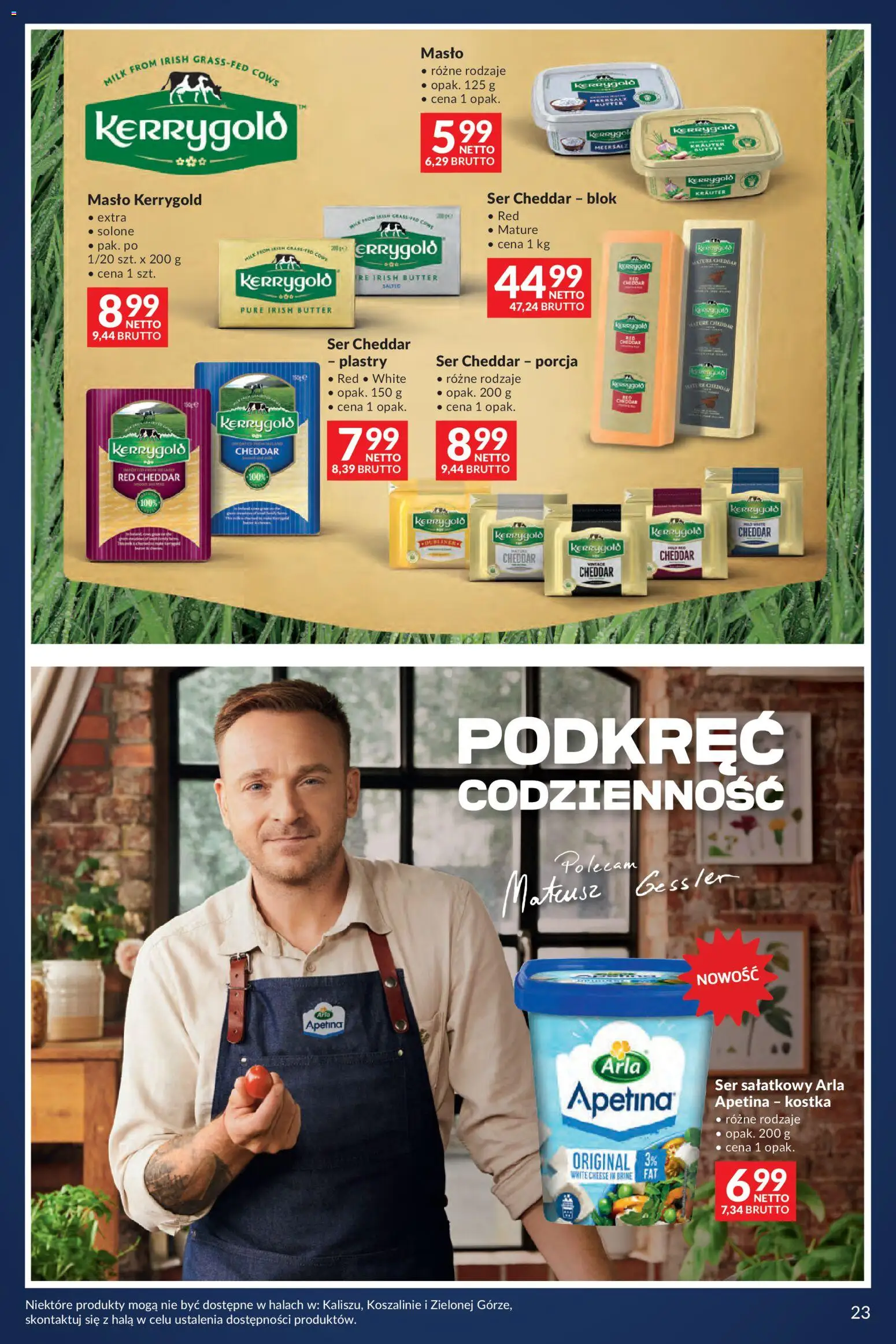 Makro gazetka - Lato pełne inspiracji od 04.08.2026 | Strona: 14 | Produkty: Masło, Ser, Cheddar, Ser cheddar
