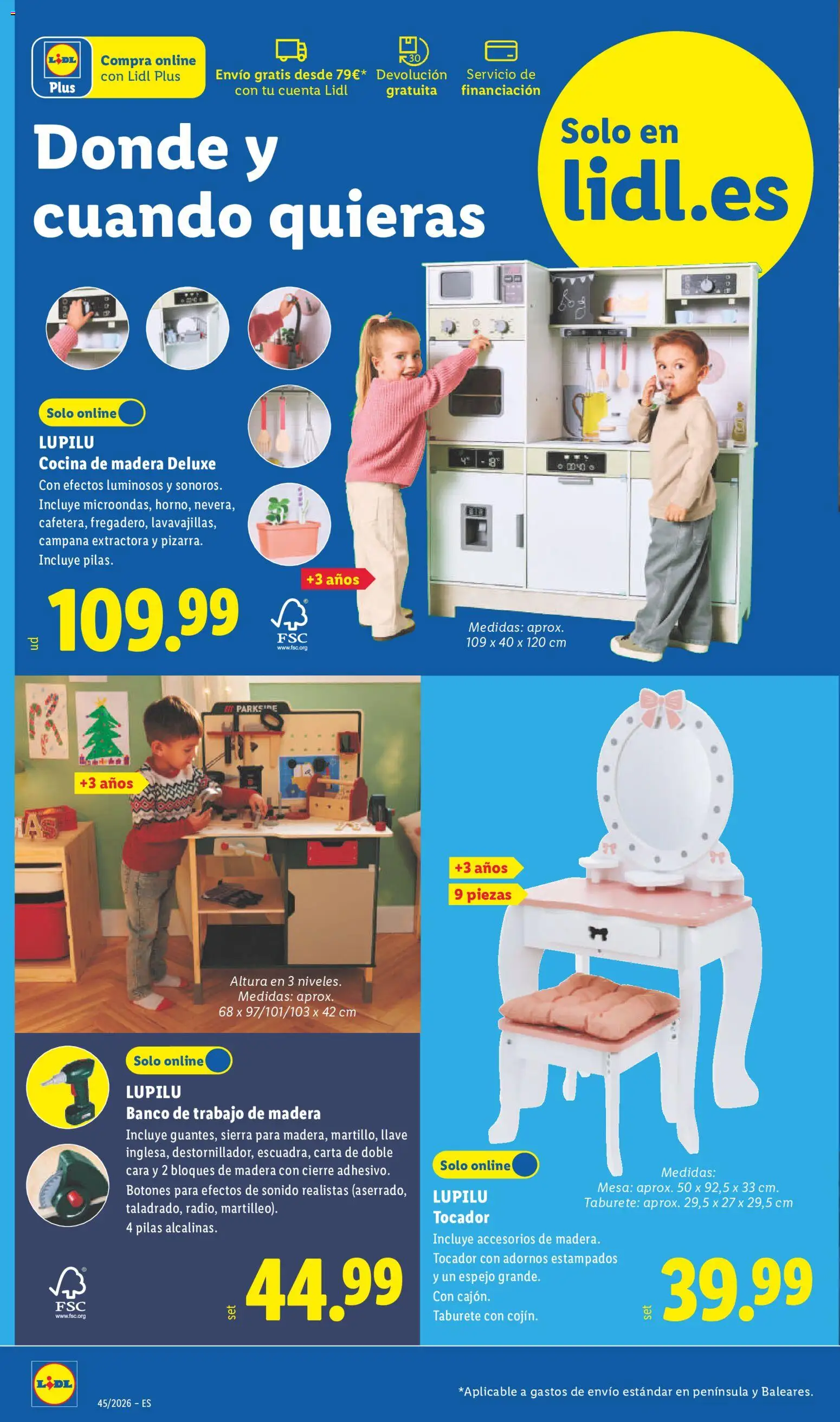 Lidl folleto de bazar │ válido desde el 02/11/2026 | Página: 2 | Productos: Taburete, Cocina, Mesa, Espejo