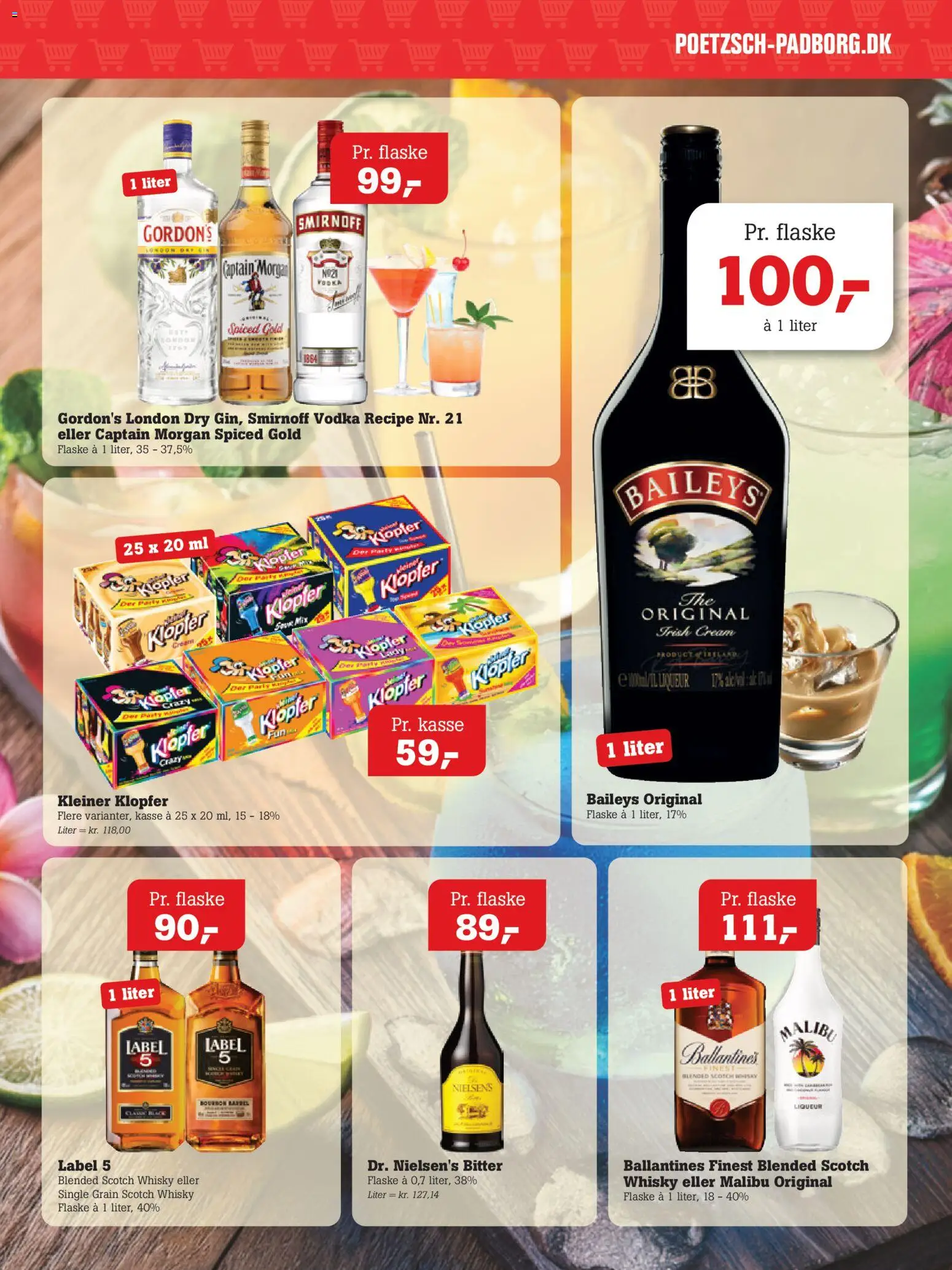 Poetzsch Padborg tilbudsavis – gyldig fra 30/07/2026 | Side: 25 | Produkter: Amendoins, Vodka, Whisky