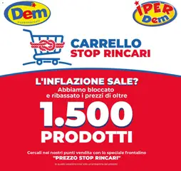 Anteprima del volantino DEM volantino Carrello Stop Rincari valido a partire dal 19/10/2026