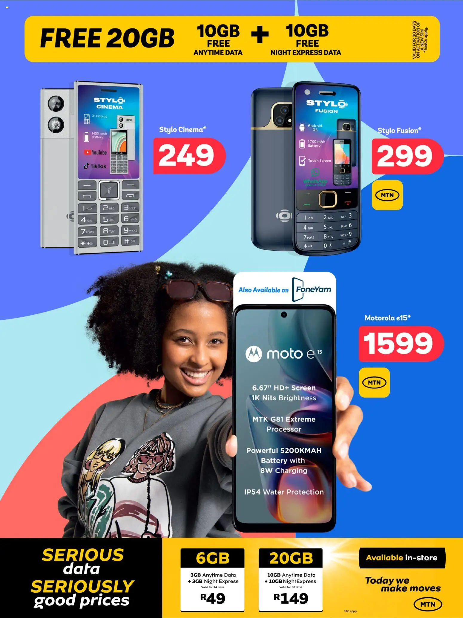 New PEP Stores catalogue – valid from 24/06/2026 | Page: 8 | Products: Data, Sim, Battery, Water