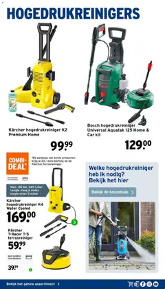 GAMMA folder -  Gereedschap special - Voorbeeld van een folder van GAMMA, geldig van 07-07-2026 | Pagina: 19 | Producten: Hogedrukreiniger, Water