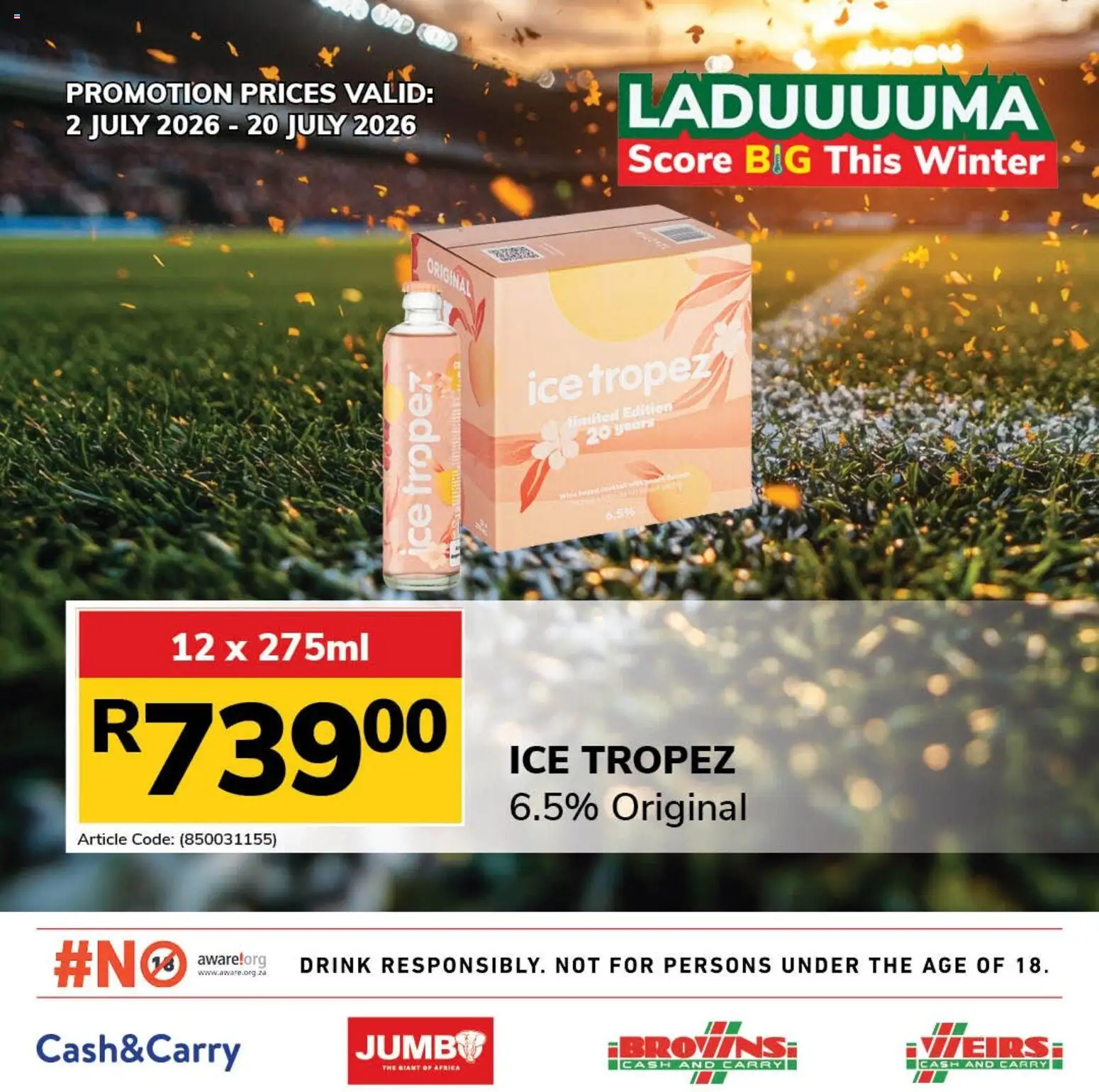 Jumbo Jumbo Laduuuuma Liquor Specials Supermarkets Deals July 2026 — page 4 of 11