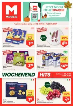 MPREIS Lenzing ab 17.09.2026 gültig