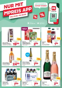 MPREIS Flugblatt ab 21.05.2026 gültig | Seite: 14 | Produkte: Eis, Regal, Saft
