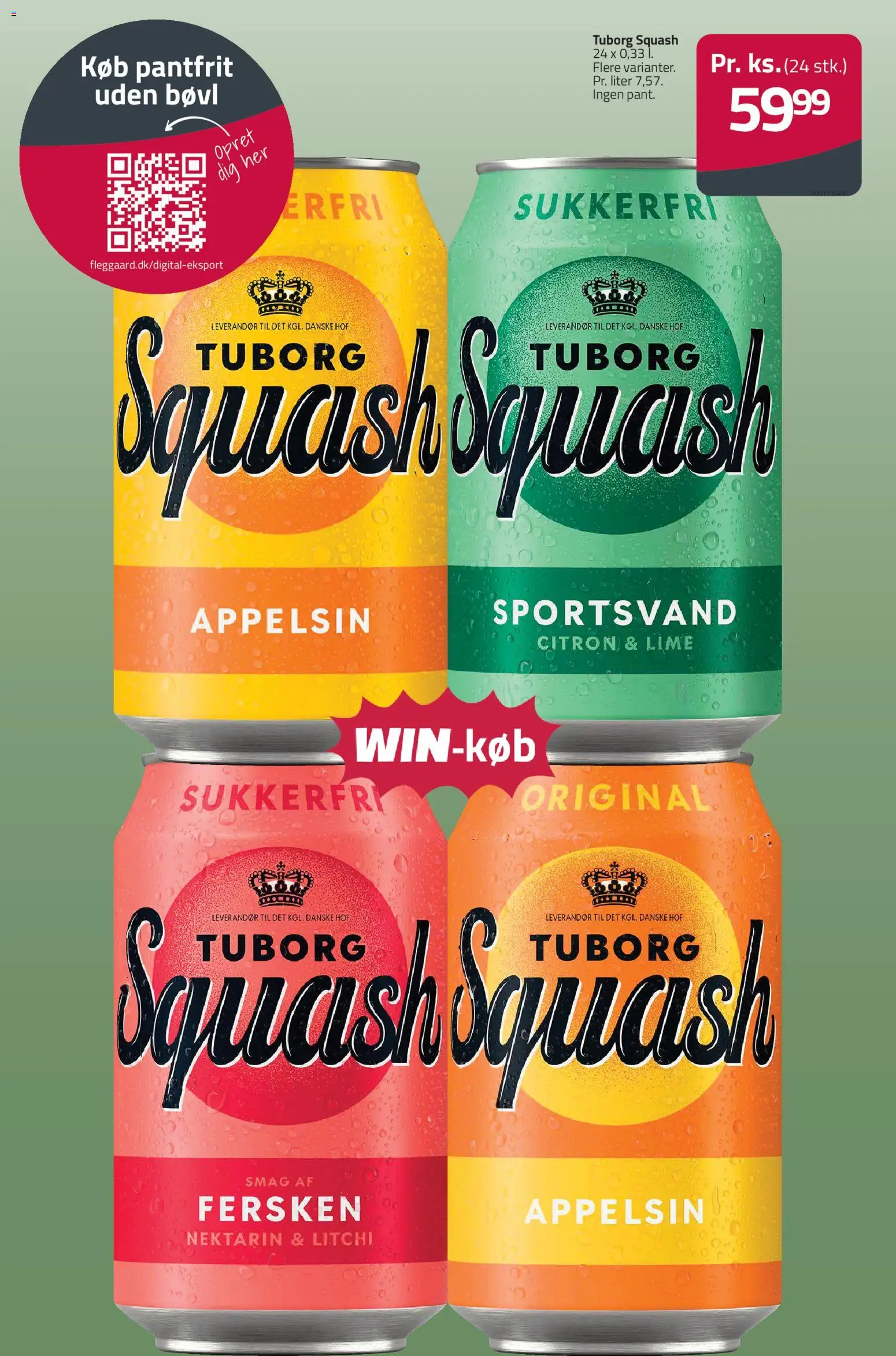 Fleggaard tilbudsavis – gyldig fra 21/10/2026 | Side: 7 | Produkter: Squash, Lime, Tuborg Squash