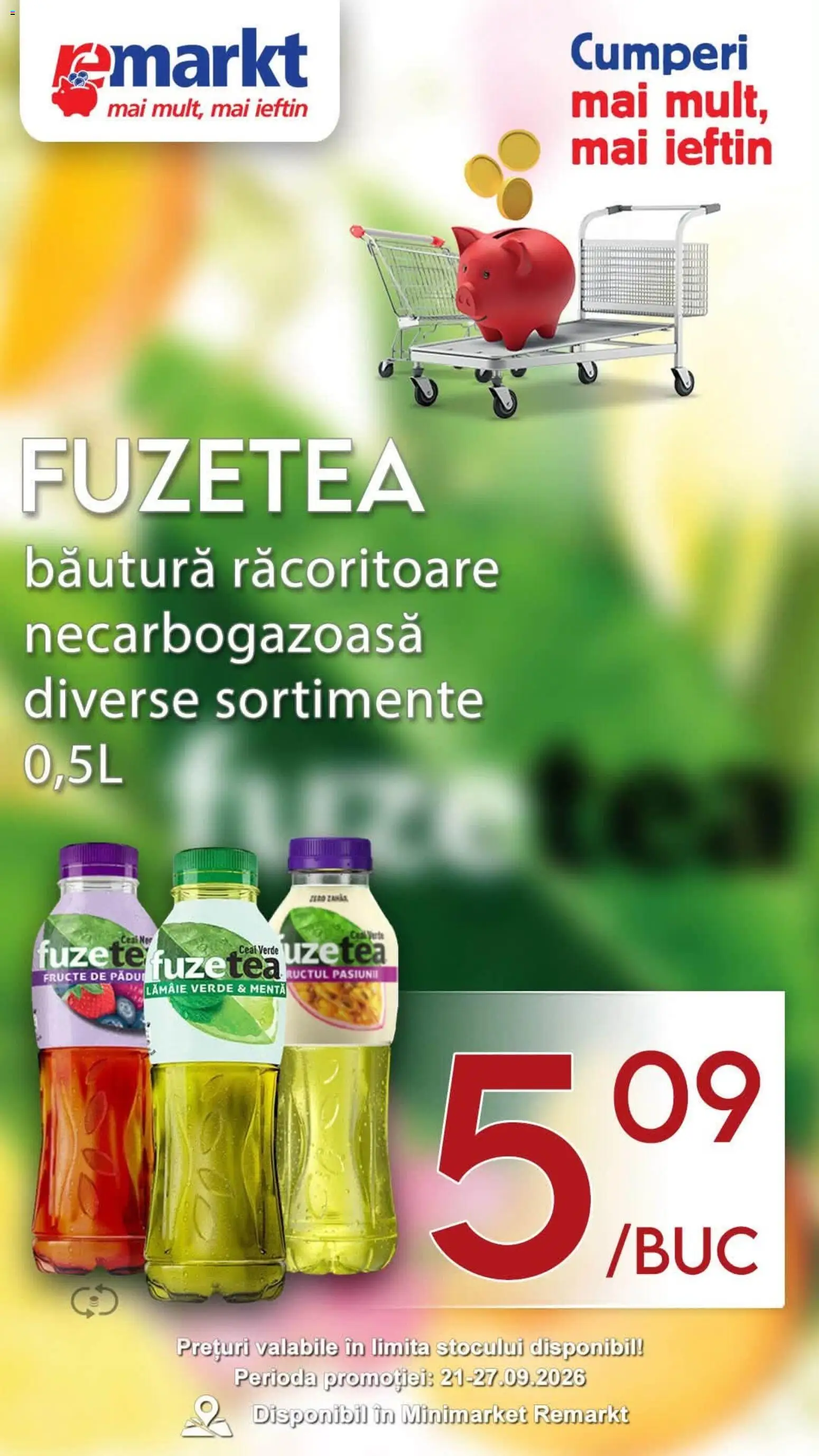 Noul catalog Remarkt – valabil de la 21.09.2026 | Pagină: 2 | Produse: Menta, Bautura racoritoare, Fructe, Lămâie