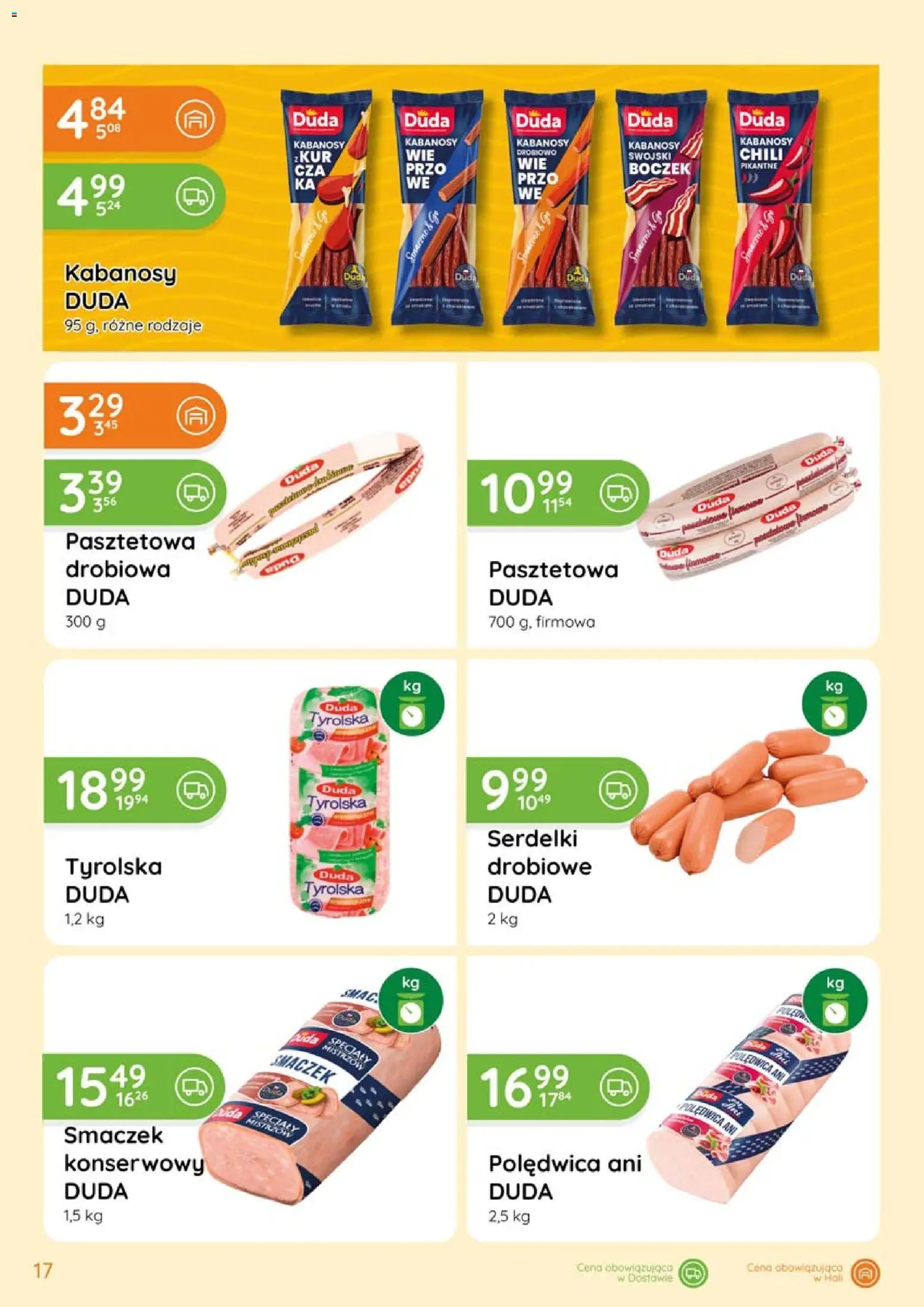 Eurocash gazetka - Katalog Wędlin od 05.03.2026 | Strona: 17 | Produkty: Chili, Kabanosy, Boczek