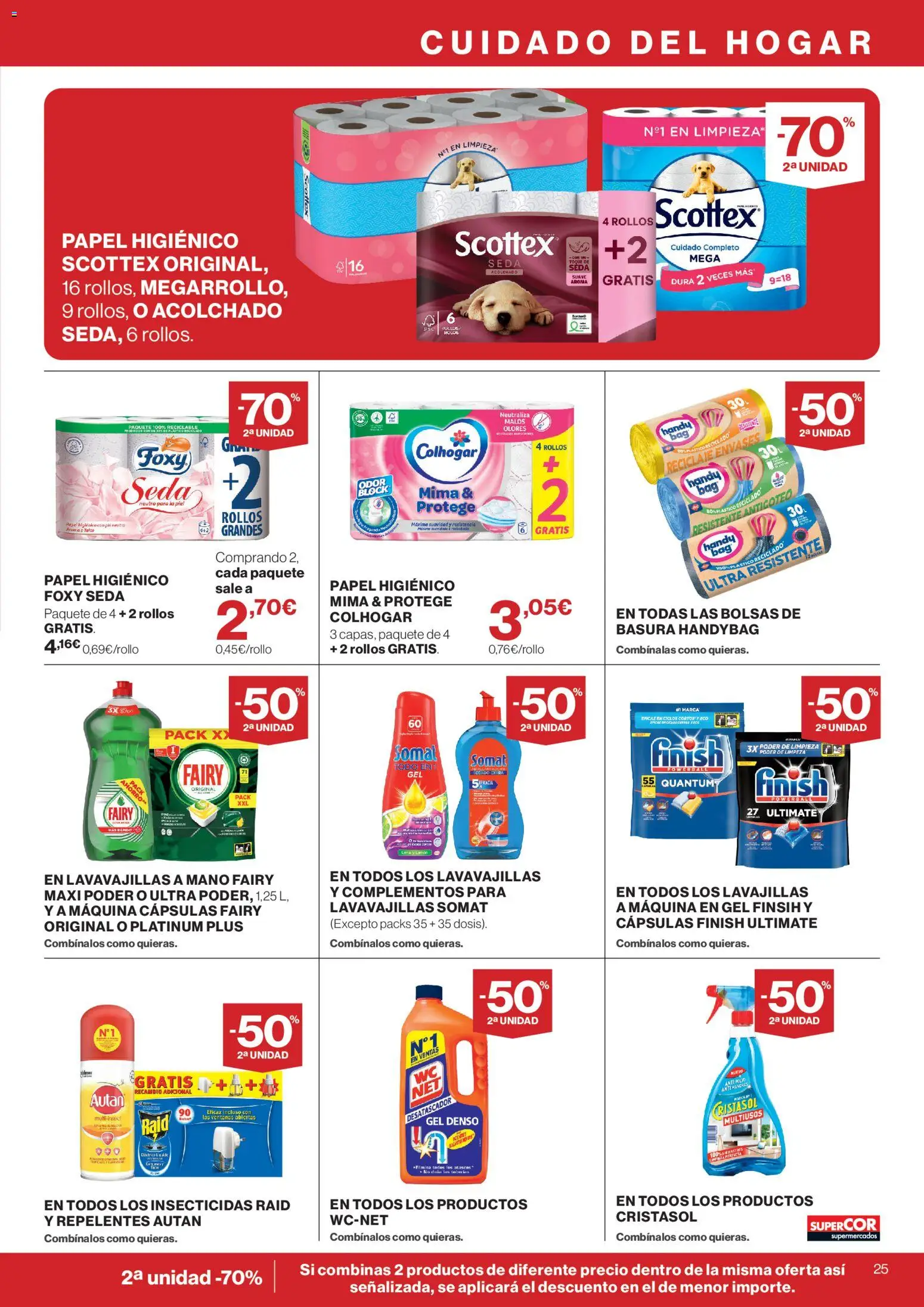 Supercor Canarias │ válido desde el 16/07/2026 | Página: 25 | Productos: Lima, Papel higienico, Lavavajillas