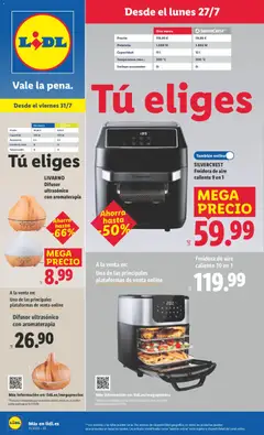 Vista previa Lidl folleto de bazar válido desde el 27/07/2026