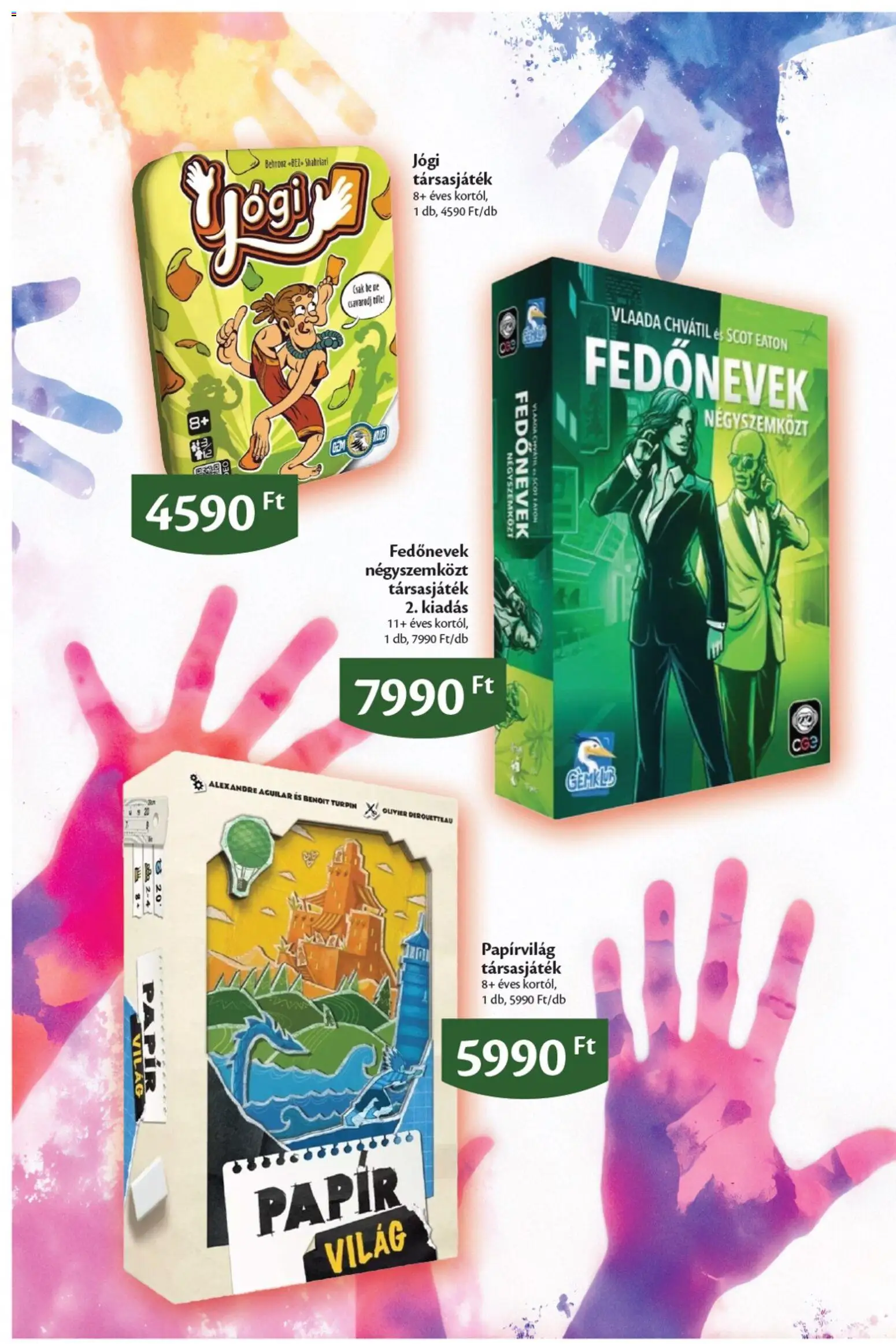 EcoFamily akciós ujság - amely érvényes a következő dátumtól: 18.05.2026 | Oldal: 8 | Termékek: Társasjáték
